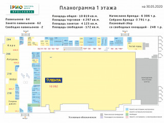 План помещения: Торговый центр РИО, №2