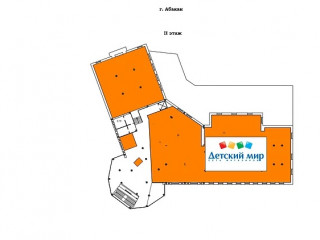 План помещения: Торговый центр Сибирский городок в Абакане, №3