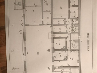 План помещения: Продажа офисного центра, 1500 м² , улица Гагарина 1А , №1