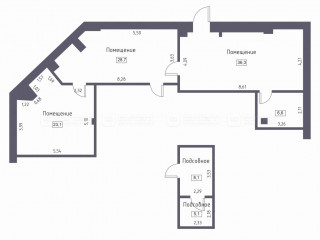 Фотография Продажа офиса, 108 м² , улица Маршала Чуйкова 2Д  №1