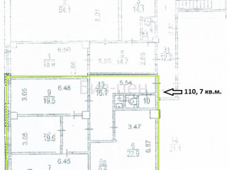 Фотография Аренда офиса, 111 м² , улица Подольских Курсантов 3с2  №7