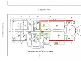 Фотография Аренда магазина, 173 м² , проспект Чернышевского 18 №3 Фотография Аренда магазина, 173 м² , проспект Чернышевского 18 №3