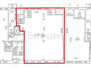 Фотография Аренда офиса, 193 м² , Печатников переулок 19с1  №22