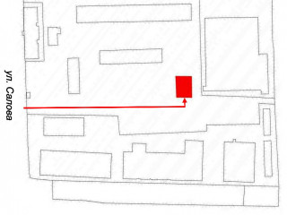 План помещения: Аренда земельного участка, 651 м² , улица Салова  , №1