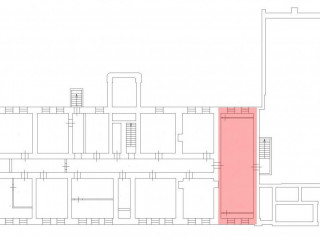 План помещения: Аренда склада, 107 м² , улица Комсомола  , №1