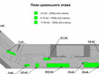 План помещения: Торговый центр Детский парк, №1