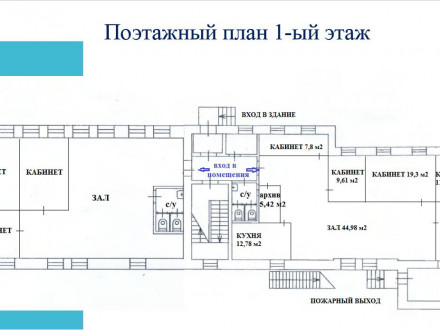 Аренда помещения свободного назначения 775 м² Подсосенский переулок 23с6 
