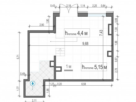 Продажа помещения свободного назначения 67 м² Западный административный округ к16 