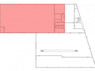 План помещения: Аренда склада, 523 м² , Мебельная улица  , №1