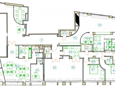 Продажа офиса 370 м² Тетеринский переулок 18с2 