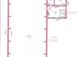 План помещения: Аренда производственного помещения, 800 м² , Южная улица  , №2