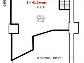 План помещения: Аренда помещения свободного назначения, 123 м² , Левашовский проспект  , №2
