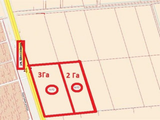 План помещения: Продажа земельного участка, 50000 м² , Шоссейная улица  , №1