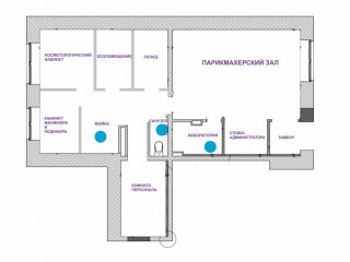 План помещения: Продажа помещения свободного назначения, 71 м² , улица Шейнкмана 122 , №1