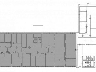 План помещения: Аренда офиса, 724 м² , улица Комсомола  , №1