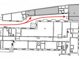 План помещения: Аренда склада, 327 м² , Промышленная улица  , №1