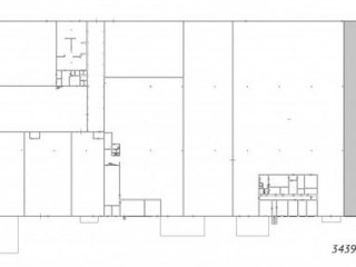 План помещения: Аренда склада, 4409 м² , Мебельная улица  , №1