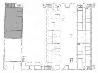 План помещения: Аренда склада, 408 м² , Боровая улица  , №1