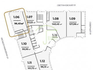 Фотография Продажа магазина, 96 м² , Светлановский проспект 85  №6