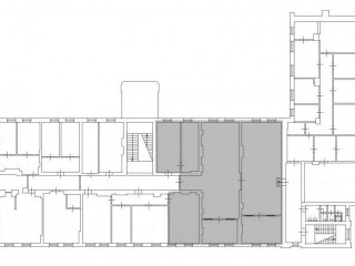План помещения: Аренда офиса, 300 м² , улица Комсомола  , №1