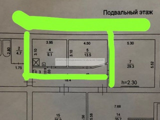 Аренда помещения свободного назначения 65 м² улица Гагарина 44А 