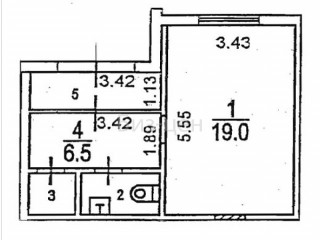 Фотография Аренда офиса, 33 м² , Зеленоградская улица 35к5  №8