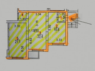 Фотография Аренда офиса, 64 м² , Лухмановская улица 32  №7