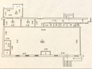 Фотография Аренда помещения свободного назначения, 358 м² , улица Исаковского 31  №26