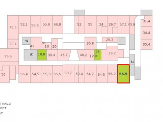 Фотография Аренда офиса, 57 м² , Бумажная улица 16к1  №2