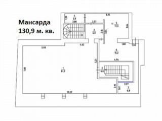 Фотография Аренда помещения свободного назначения, 333 м² , Большая Серпуховская улица 8/7с2  №11