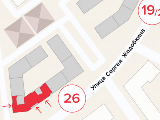 Фотография Аренда помещения свободного назначения, 468 м² , улица Сергея Жадобкина 3  №17