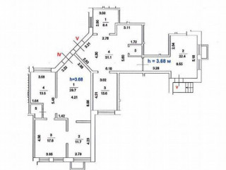 Фотография Аренда помещения свободного назначения, 152 м² , Большой Саввинский переулок 3  №5