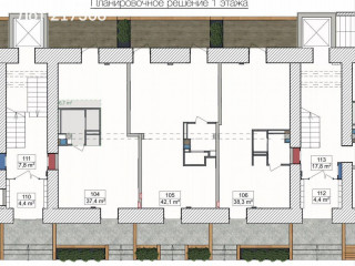 Фотография Аренда помещения свободного назначения, 37 м² , 1-й Хвостов переулок 3Ас2  №6