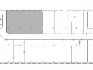 План помещения: Аренда склада, 240 м² , проспект Тореза  , №1
