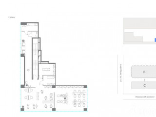 Фотография Продажа офиса, 252 м² , Ленинский проспект 38  №2