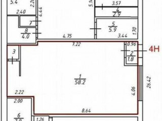 Фотография Продажа помещения свободного назначения, 329 м² , Профсоюзная улица 103А  №8