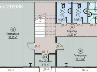 Фотография Аренда помещения свободного назначения, 1282 м² , Складская улица 28А  №6