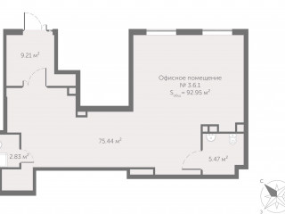 Фотография Продажа помещения свободного назначения, 93 м² , Октябрьская набережная 40  №1