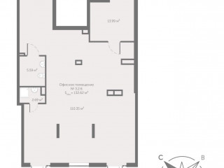 Фотография Продажа помещения свободного назначения, 133 м² , Октябрьская набережная 40  №1