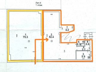 Фотография Аренда помещения свободного назначения, 143 м² , Большая Садовая улица 100  №5