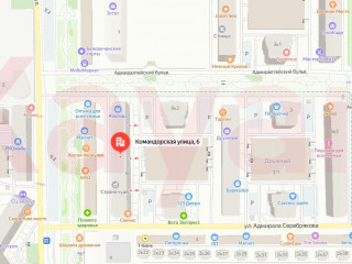 Фотография Аренда офиса, 66 м² , Командорская улица №3