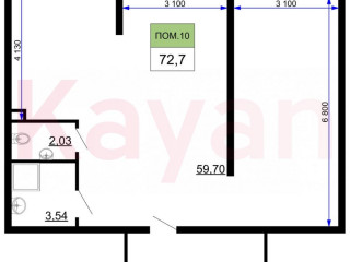 Фотография Продажа помещения свободного назначения, 73 м² , улица Петра Метальникова №8