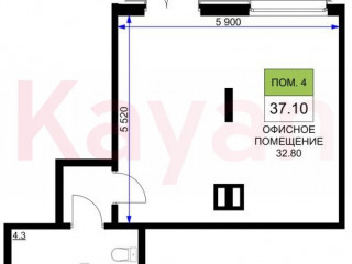 Фотография Продажа помещения свободного назначения, 37 м² , Межсанаторный проезд №2