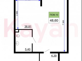 Фотография Продажа помещения свободного назначения, 49 м² , улица Петра Метальникова №6