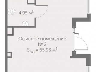 Продажа помещения свободного назначения 56 м² территория Московская Славянка 12А