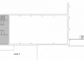 План помещения: Аренда склада, 841 м² , Масляный переулок  , №3