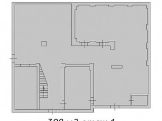 План помещения: Аренда склада, 616 м² , улица Салова  , №2