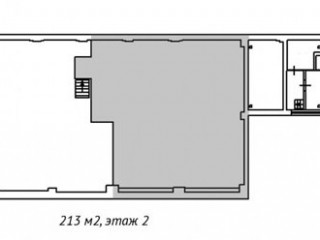 План помещения: Аренда склада, 593 м² , Минеральная улица  , №1
