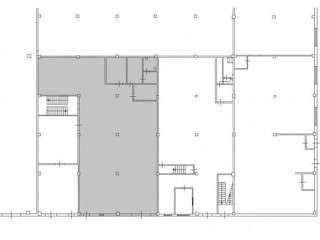 План помещения: Аренда склада, 337 м² , улица Маршала Новикова  , №1