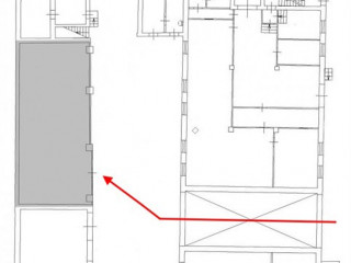 План помещения: Аренда склада, 140 м² , Боровая улица  , №1